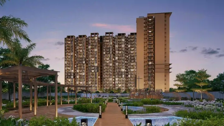 Artist's impression of a senior living community, shown for Serene Adinath
