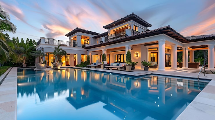 Artist's impression of a senior living community, shown for Serene Pelican